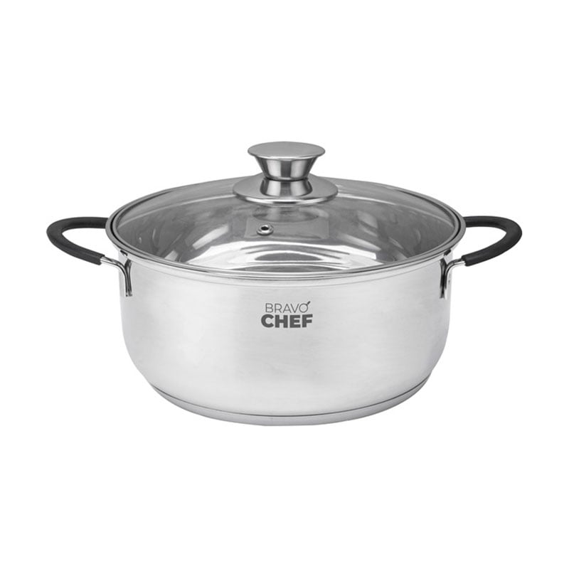 

Каструля BRAVO CHEF Safran з кришкою, 24 см, 5 л (BC-2014-24)