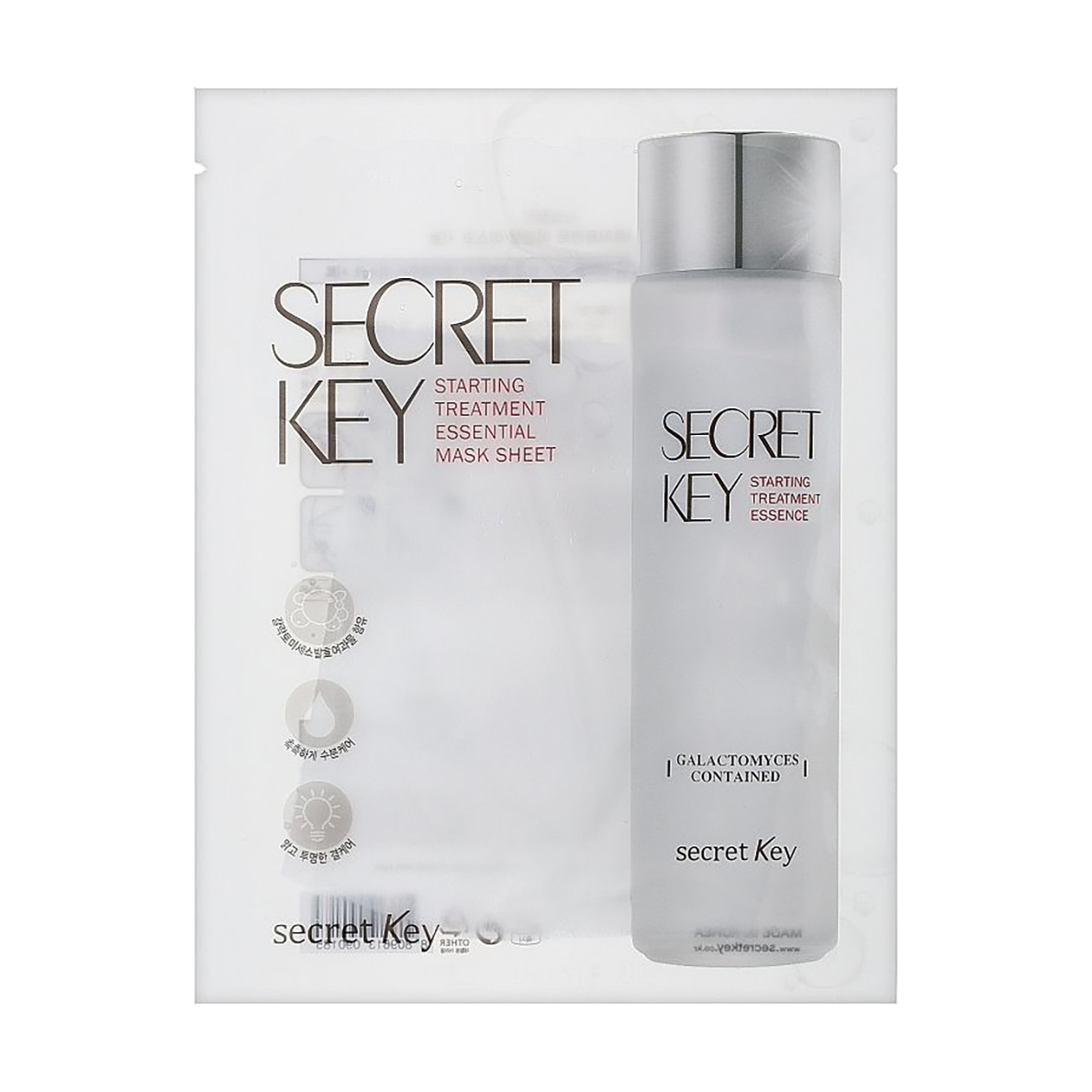 

Тканинна маска для обличчя Secret Key Starting Treatment Essential Mask Sheet, 30 г