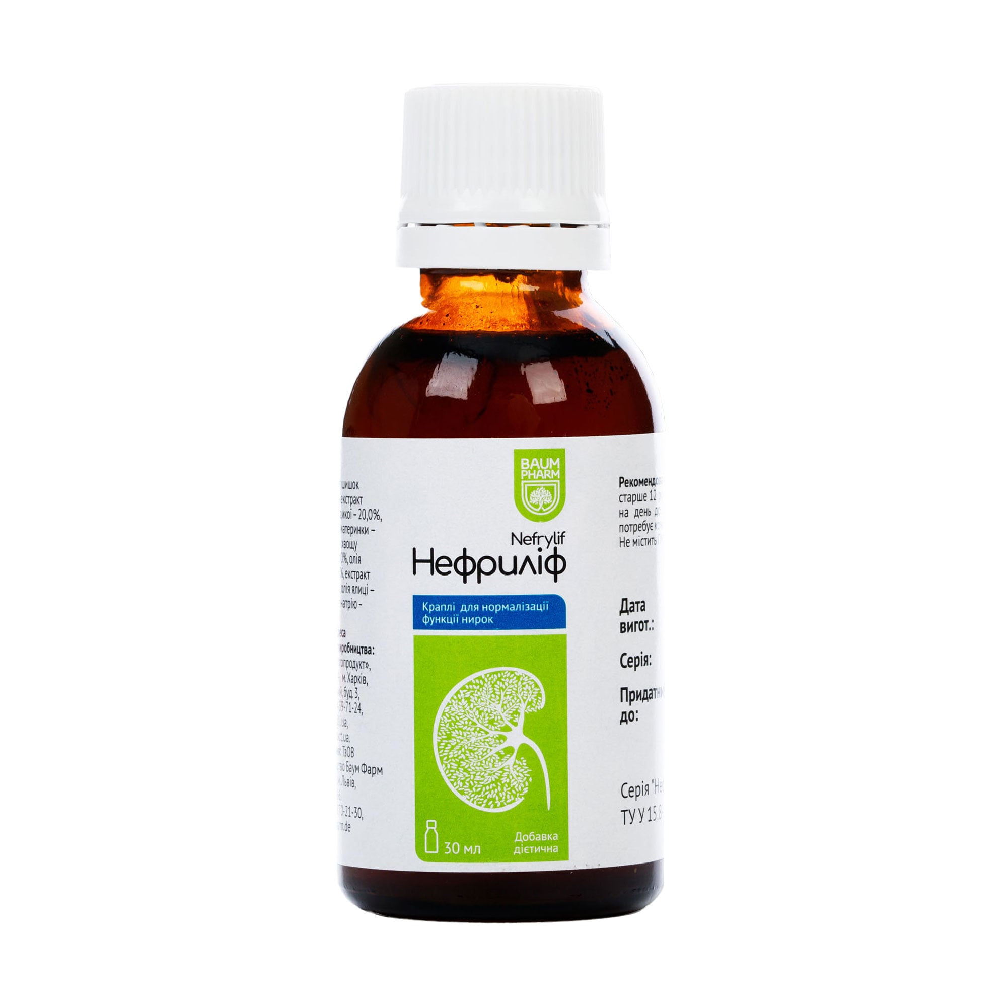 

Нефриліф Baum Pharm Nefrylif в краплях, 30 мл