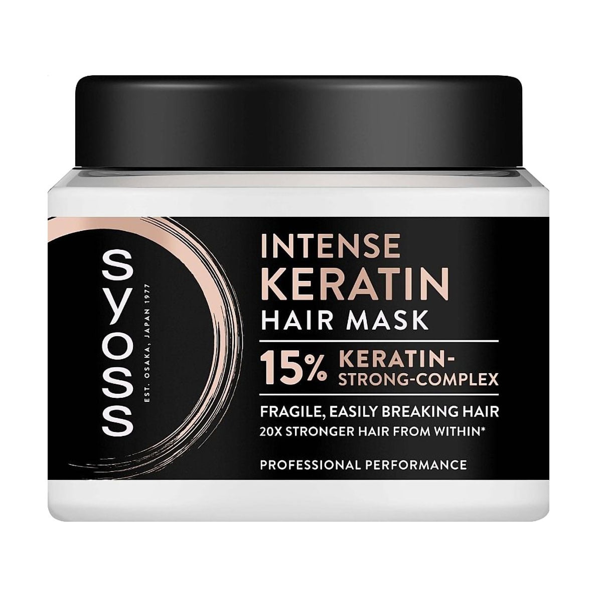 

Маска SYOSS Intense Keratin Hair Mask для ламкого волосся, 400 мл
