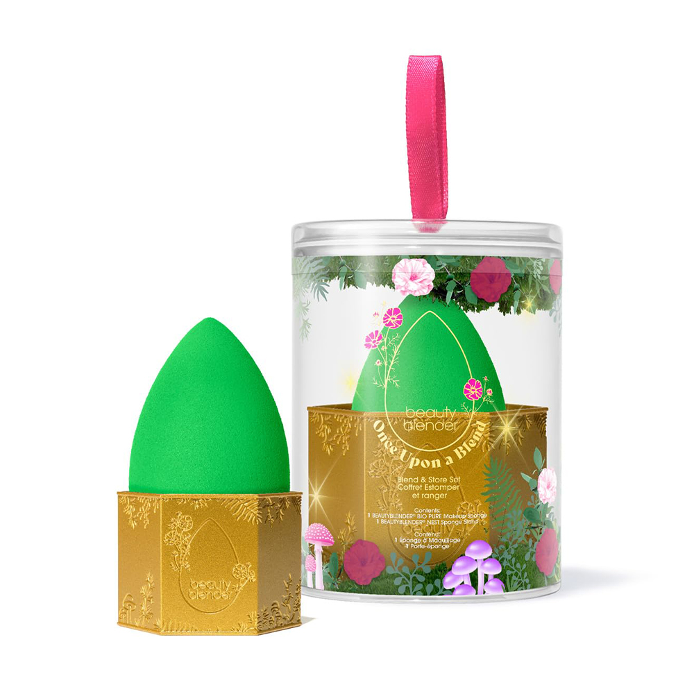 

Лімітований подарунковий набір Beautyblender Once Upon a Blend (спонж для макіяжу, 1 шт + підставка, 1 шт)