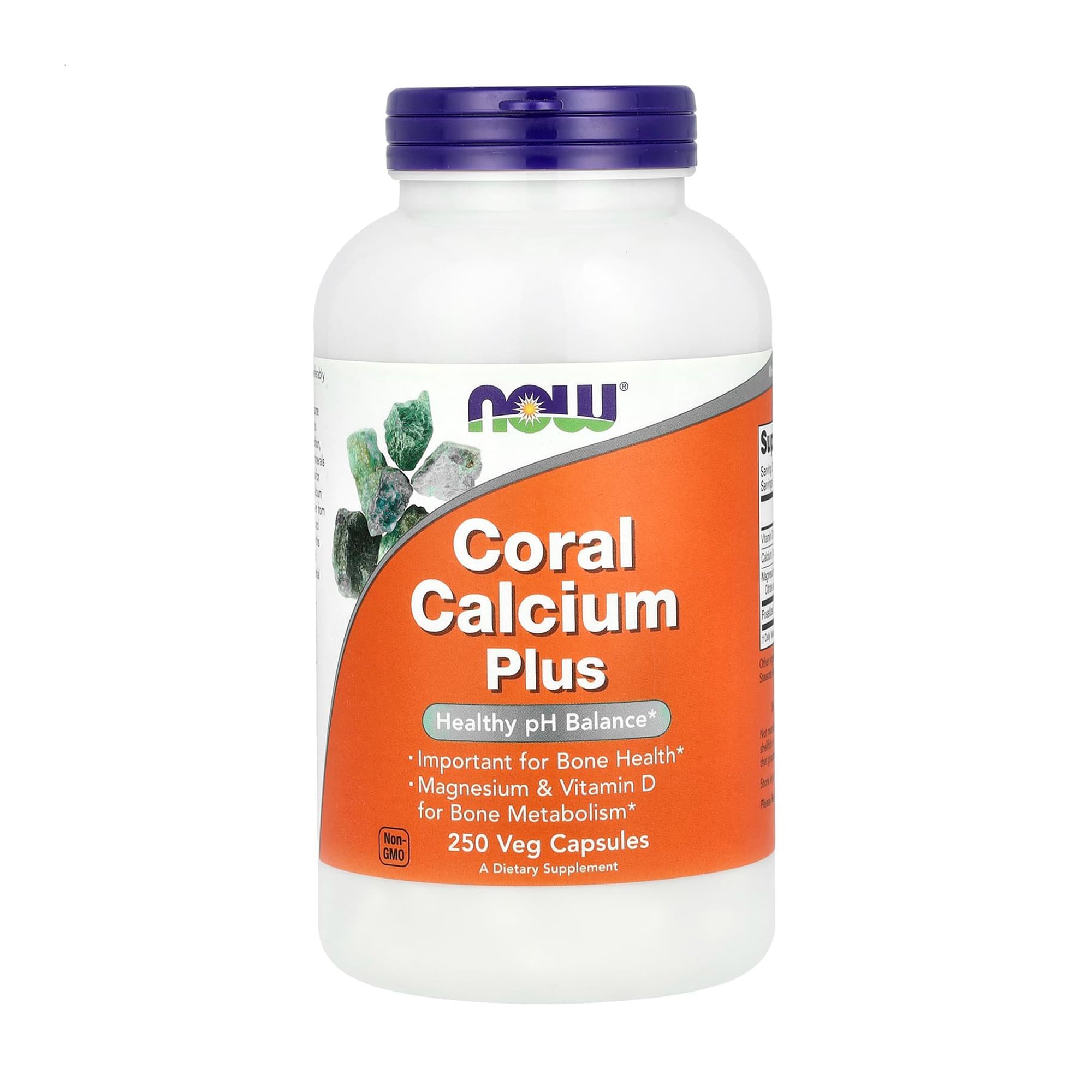 

Кораловий кальцій NOW Foods Coral Calcium Plus, 250 вегетаріанських капсул