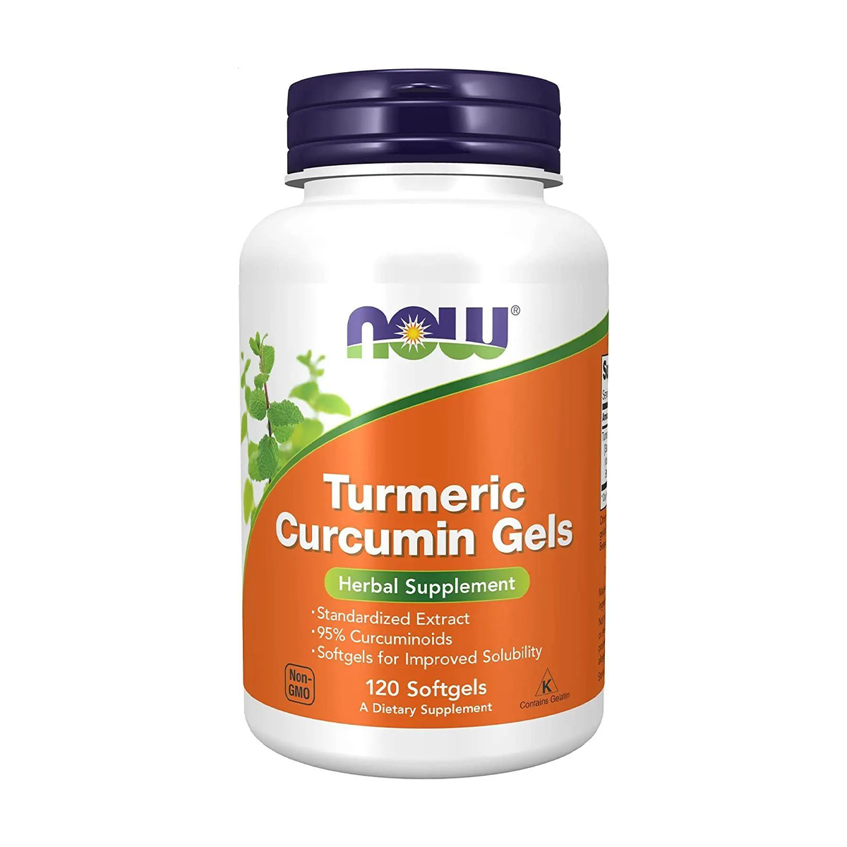 

Куркумін NOW foods Turmeric Curcumin Gels, 120 гелевих капсул