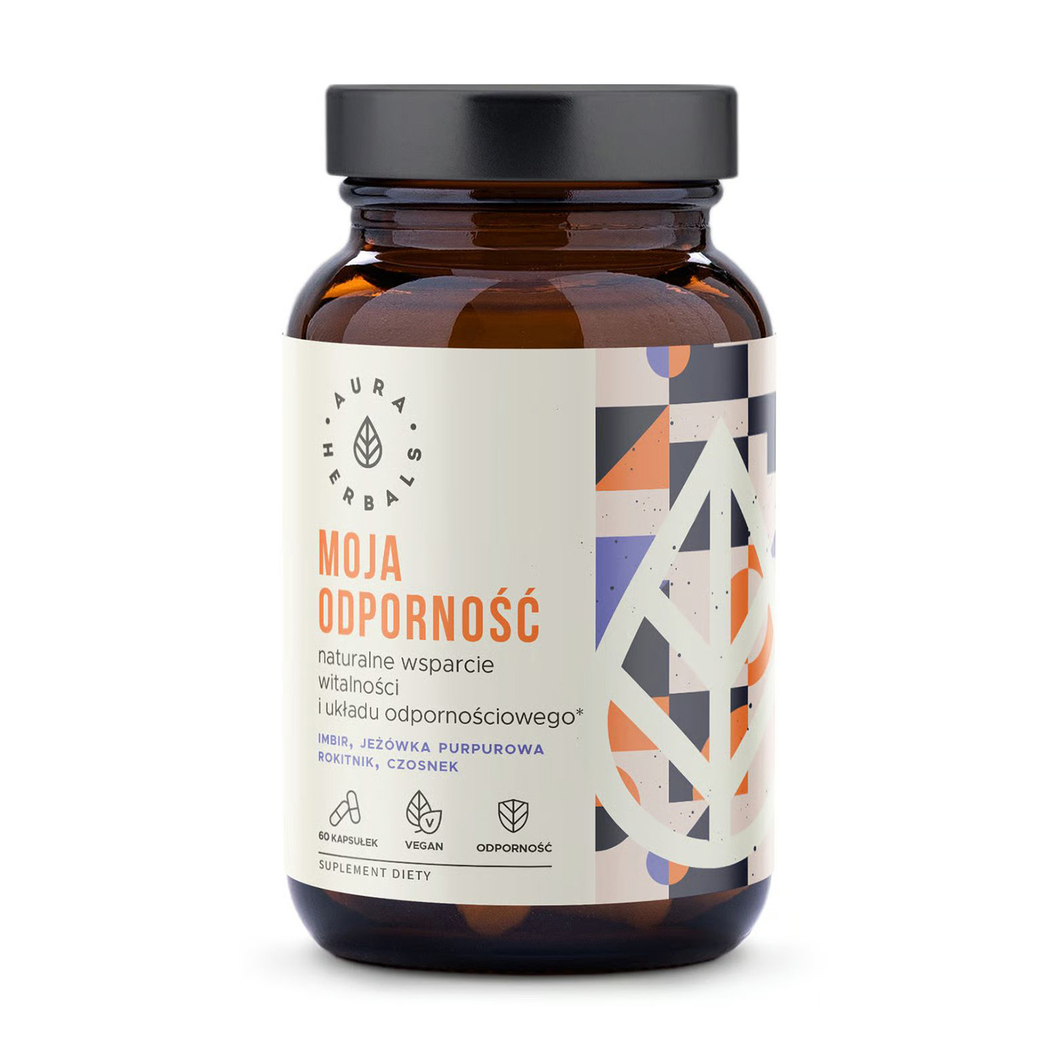 

Уцінка! Мій імунітет Aura Herbals My Immunity, 60 капсул