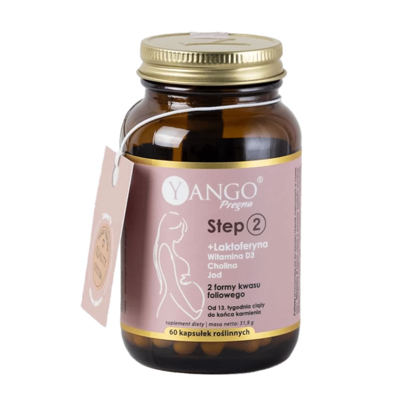 

Вітамінно-мінеральний комплекс для вагітних Yango Pregna Step 2, 60 капсул