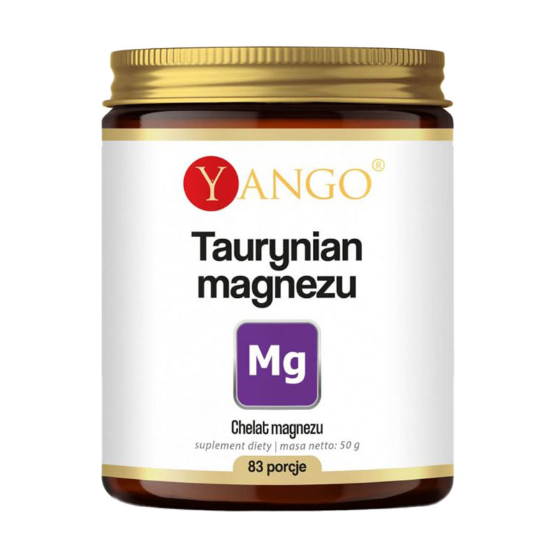 

Таурат магнію Yango Magnesium Taurate в порошку, 50 г