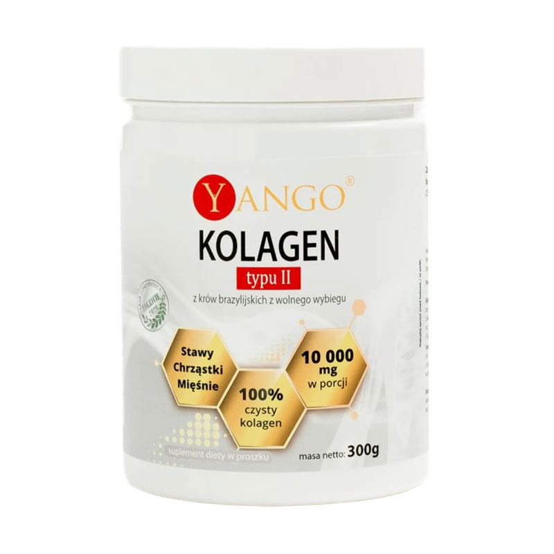 

Колаген 2 типу Yango Collagen Type II в порошку, 10000 мг, 300 г