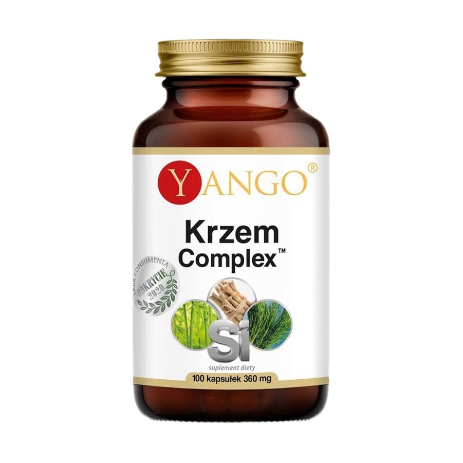 

Комплекс волосся та шкіра Yango Silicon Complex, 360 мг, 100 капсул