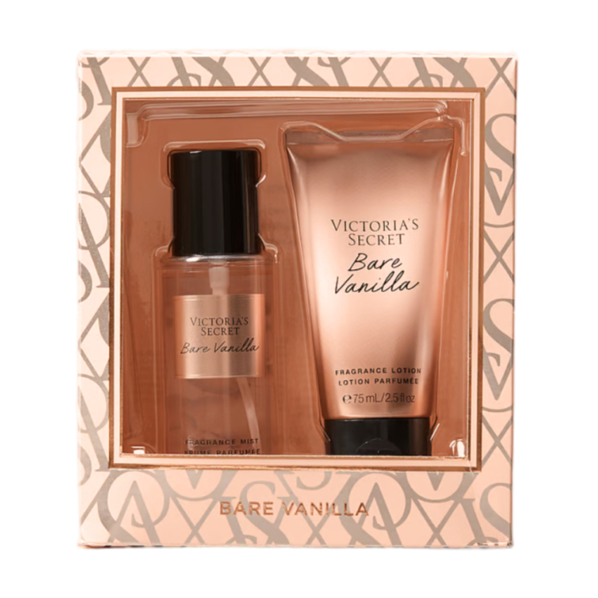 

Парфумований набір жіночий Victoria's Secret Bare Vanilla (міст для тіла, 75 мл + лосьйон для тіла, 75 мл)