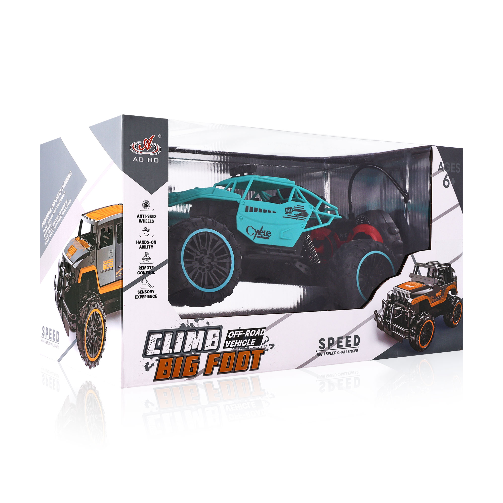 

Дитячий позашляховий автомобіль Zhorya на радіокеруванні синій, 39.5*20*21 см, від 3 років (ZY1715956)