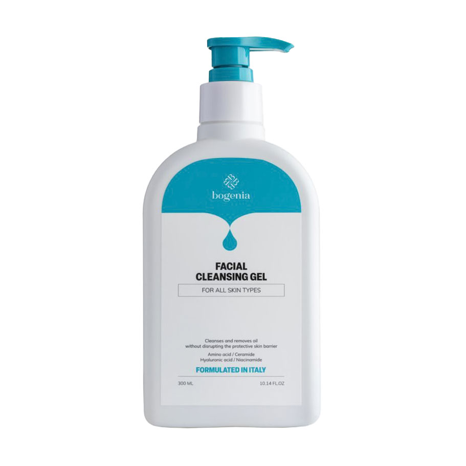 

Гель для вмивання Bogenia Facial Cleansing Gel для всіх типів шкіри, 300 мл
