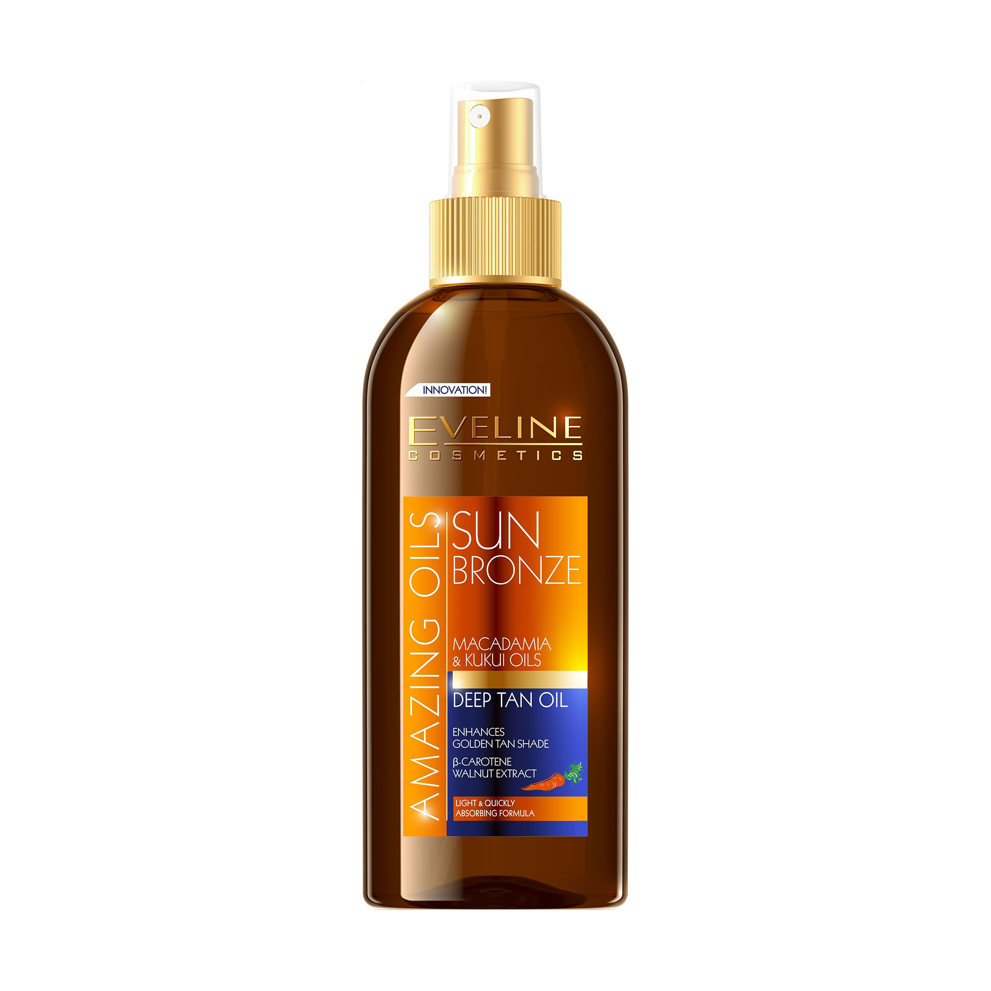 

Олія для засмаги Eveline Cosmetics Amazing Oils Sun Bronze Deep Tan Oil, 150 мл