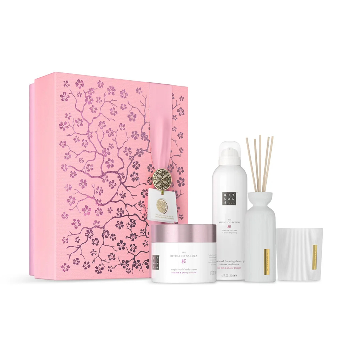 

Уцінка! Подарунковий жіночий набір Rituals The Ritual Of Sakura Large Gift Set, 4 предмети