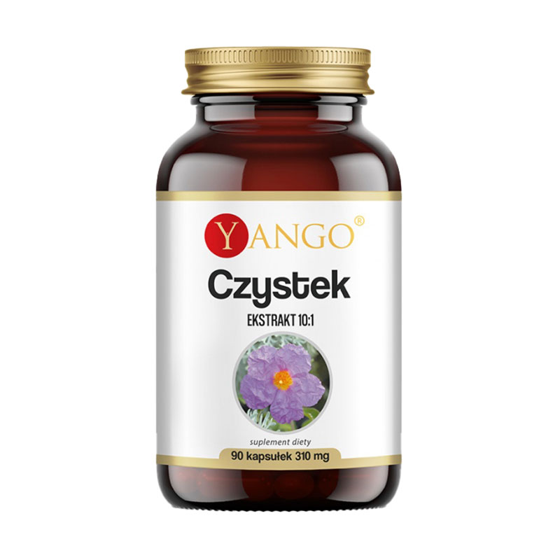 

Ладанник Yango Cistus Creticus Extract 10:1, 310 мг, 90 капсул