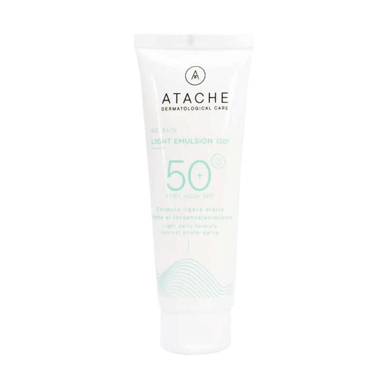 

Уцінка! Сонцезахисна легка емульсія для обличчя Atache BeSun Light Emulsion, SPF 50+, 75 мл