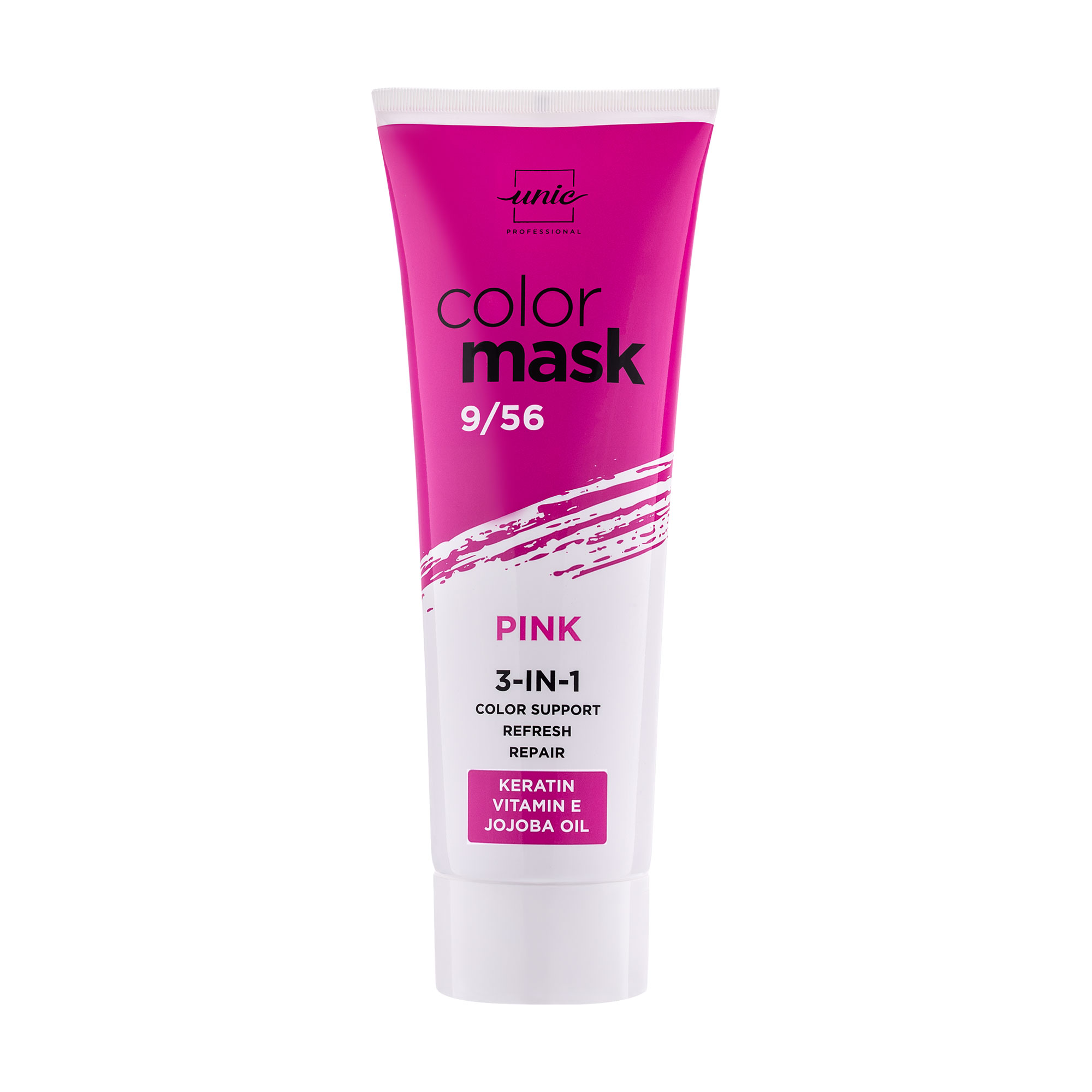 Тонувальна маска для волосся 3 в 1 Unic Color Mask 9/56 Pink, 250 мл