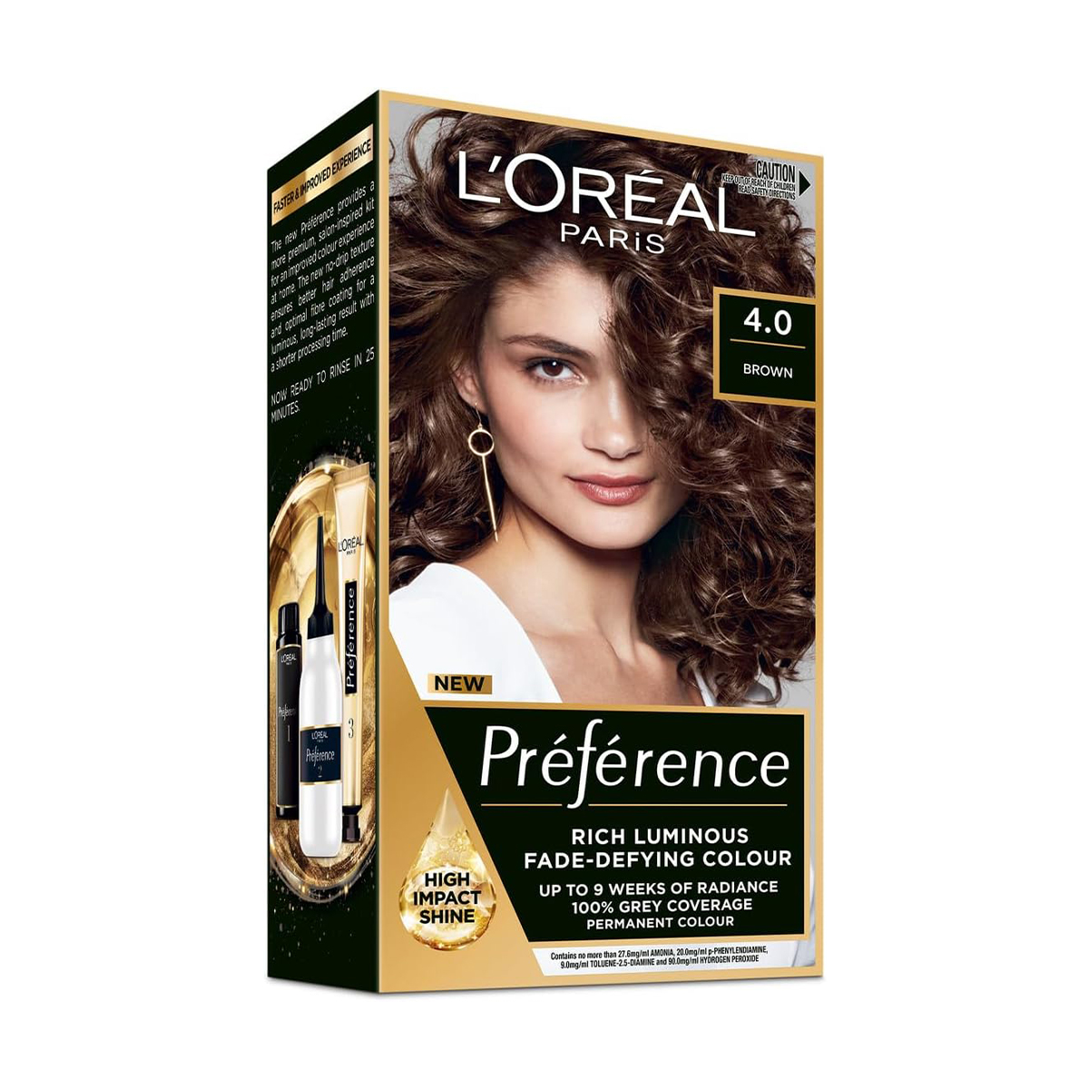 

Стійка фарба для волосся L'Oreal Paris Preference 4.0, 174 мл