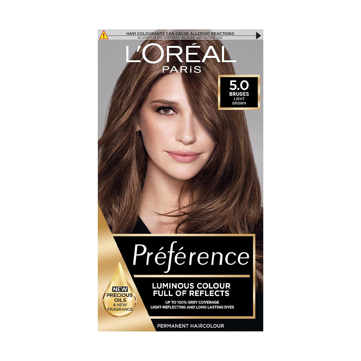 

Уцінка! Стійка фарба для волосся L'Oreal Paris Preference 5.0, 174 мл