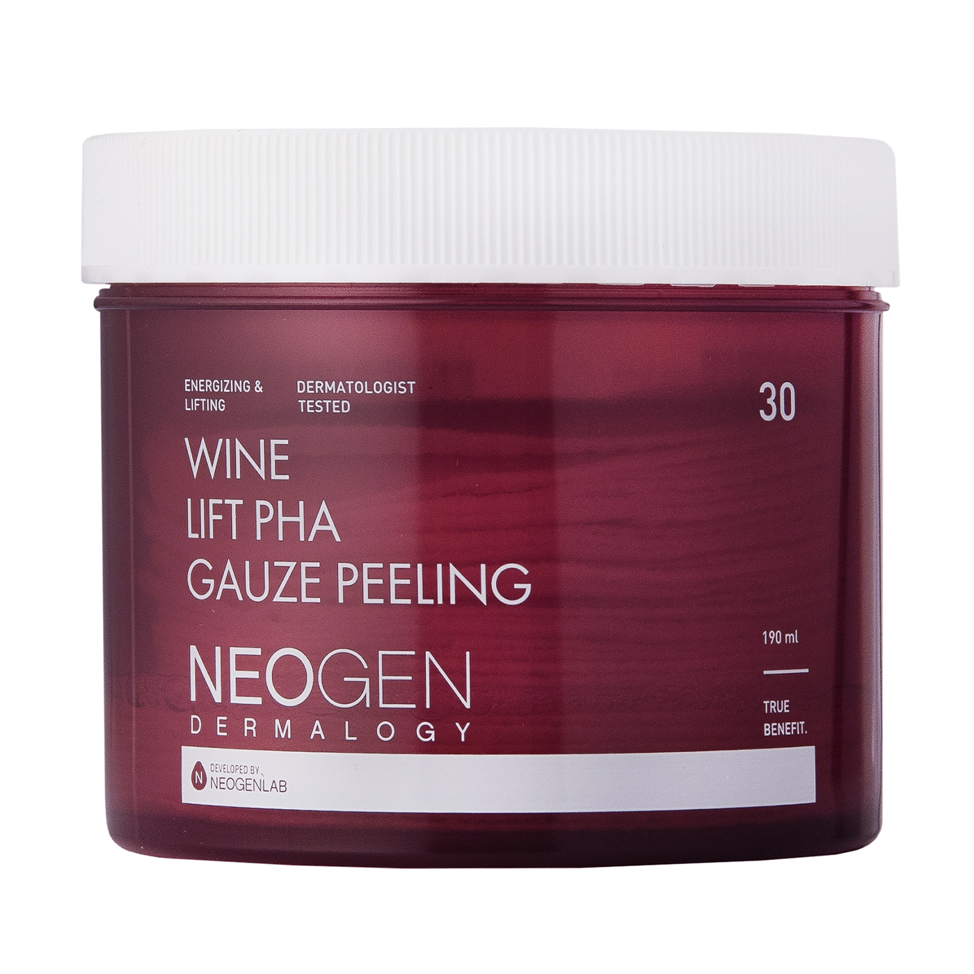 

Пілінг-пади для обличчя Neogen Wine Lift PHA Gauze Peeling, 30 шт