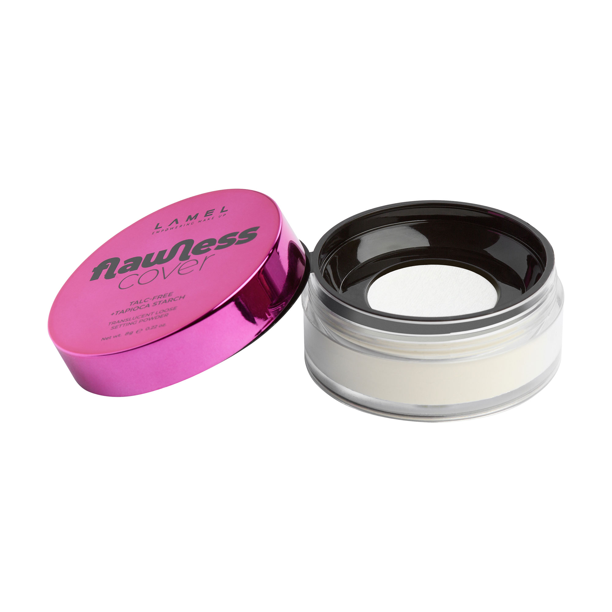 

Розсипчаста пудра для обличчя LAMEL Make Up Flawless Cover Translucent Loose Setting Powder 01, 8 г