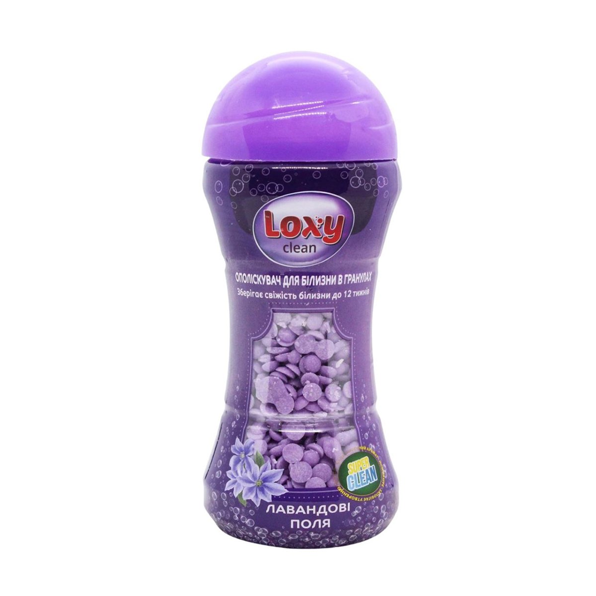 

Ополіскувач для білизни Loxy Clean Лавандові поля, в гранулах, 210 г