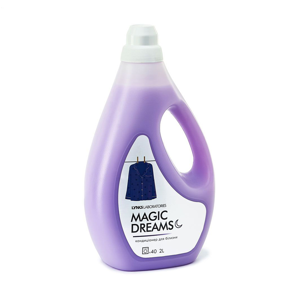 

Кондиціонер для прання Lynks Laboratories Magic Dreams 40 циклів прання, 2 л