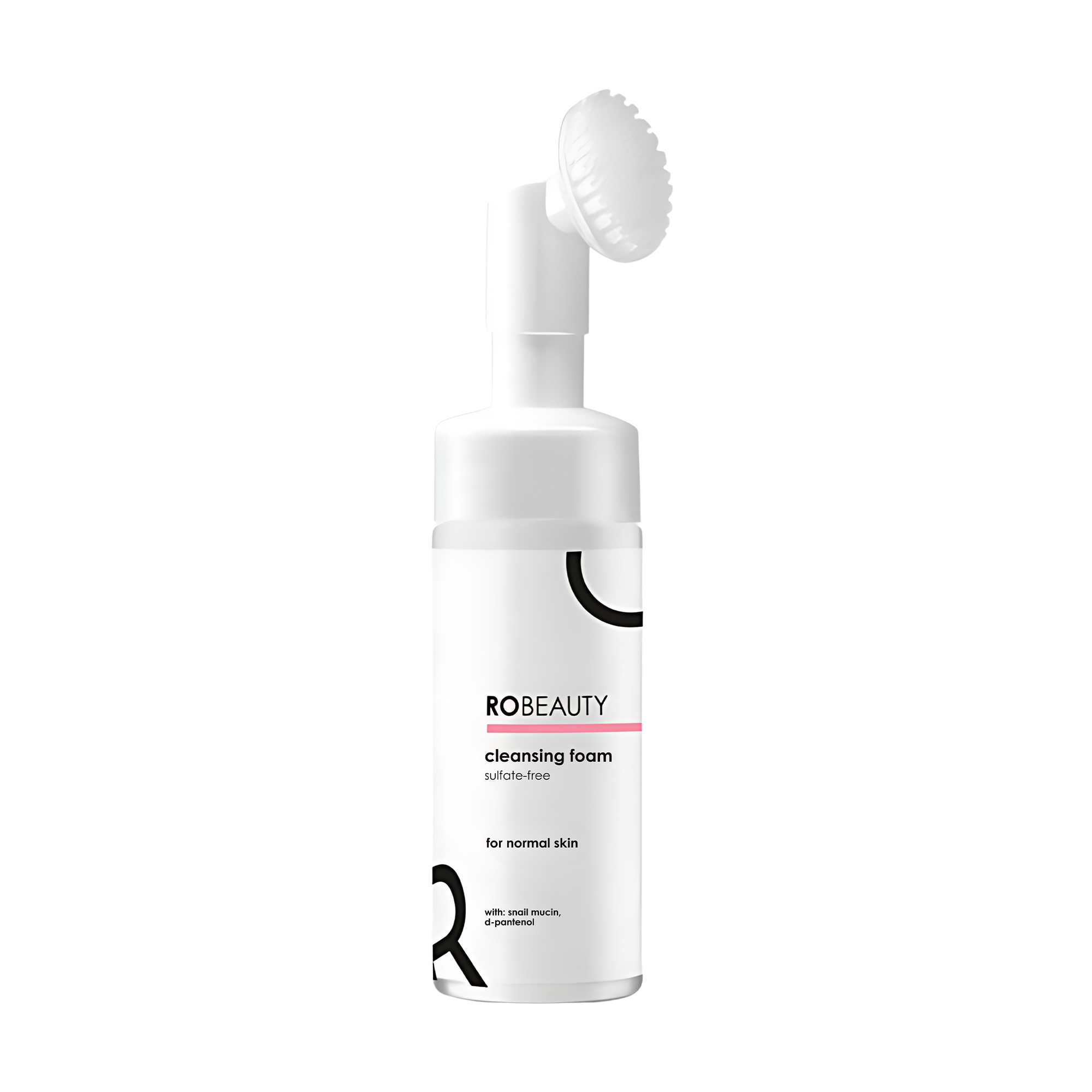 

Пінка для вмивання Ro Beauty Cleansing Foam для нормальної шкіри обличчя, з силіконовою щіточкою, 250 мл