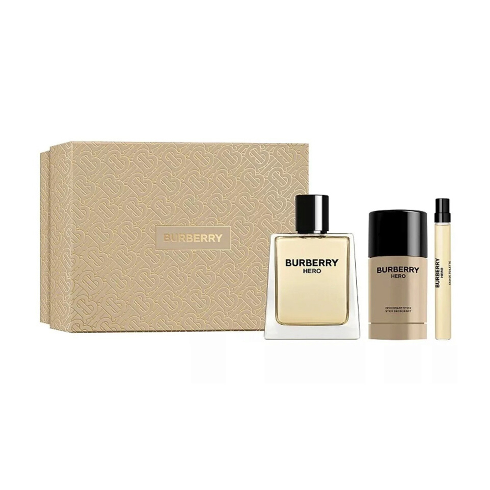 

Парфумований набір чоловічий Burberry Hero (туалетна вода, 100 мл + туалетна вода, 10 мл + дезодорант-стік, 75 мл)