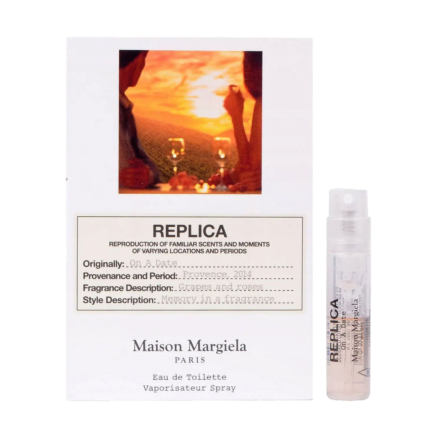 

Maison Margiela Replica On A Date Туалетна вода унісекс, 1.2 мл (пробник)