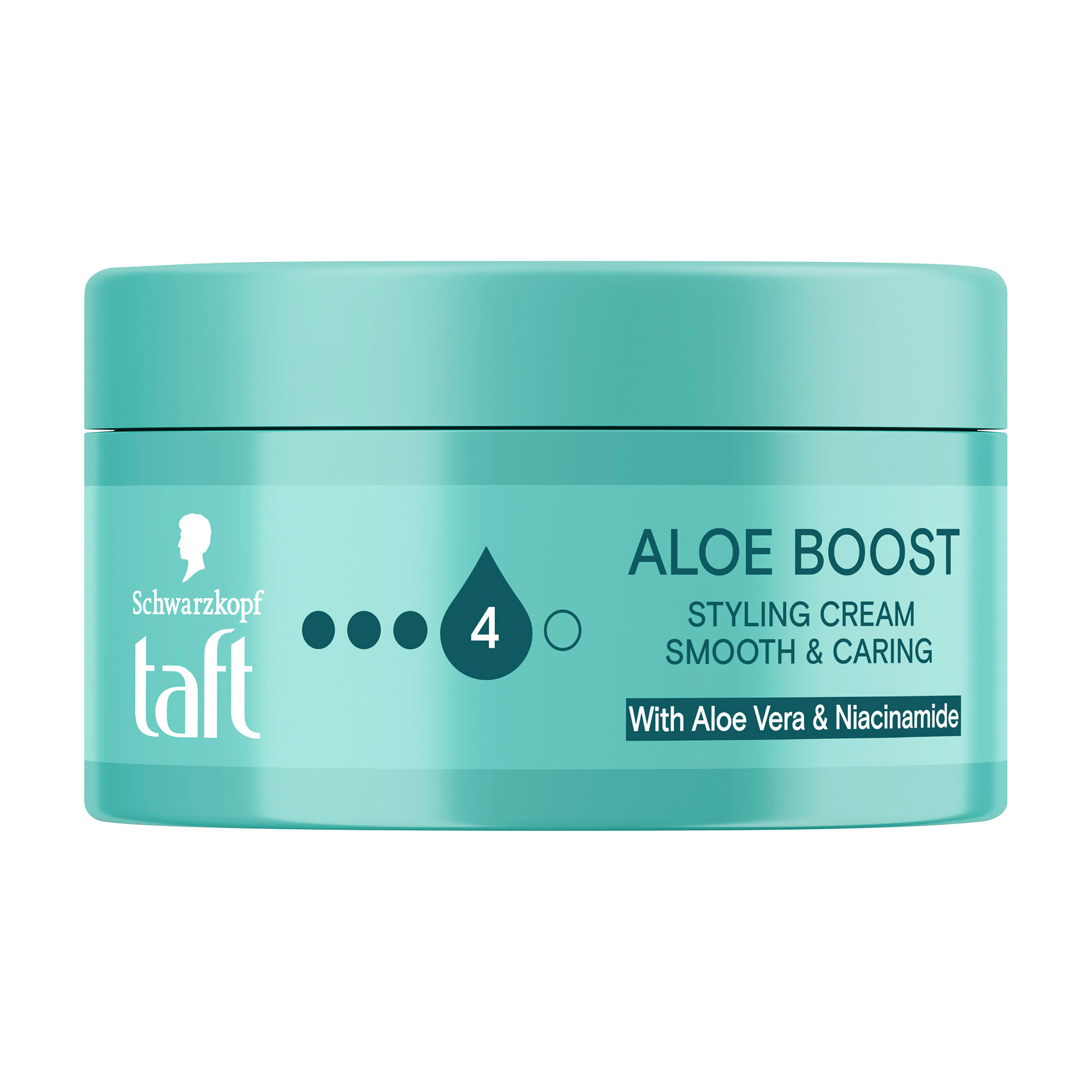 

Зволожувальний крем для укладання волосся Taft Aloe Boost фіксація 4 (сильна), 100 мл