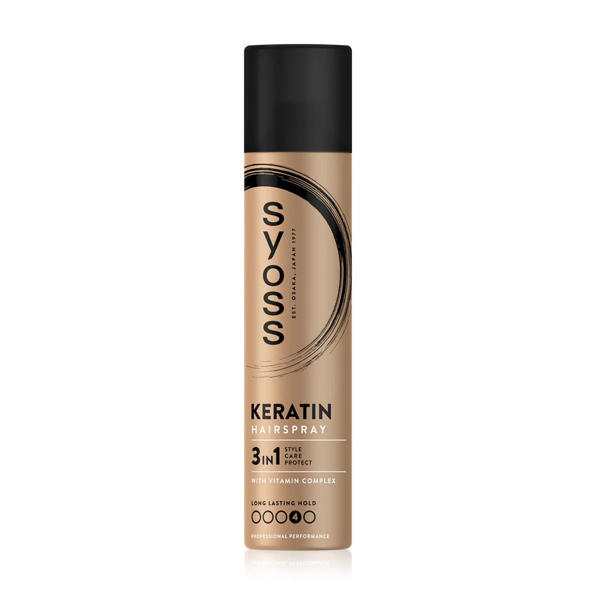 

Лак для волосся SYOSS Keratin Hairspray фіксація 4 (екстрасильна), 300 мл