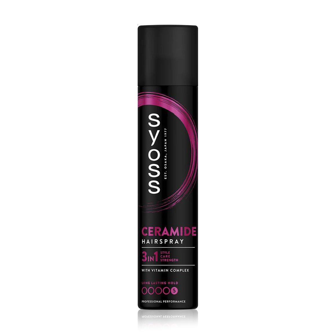 

Лак для волосся SYOSS Ceramide Complex Hairspray фіксація 5 (максимально сильна), 300 мл