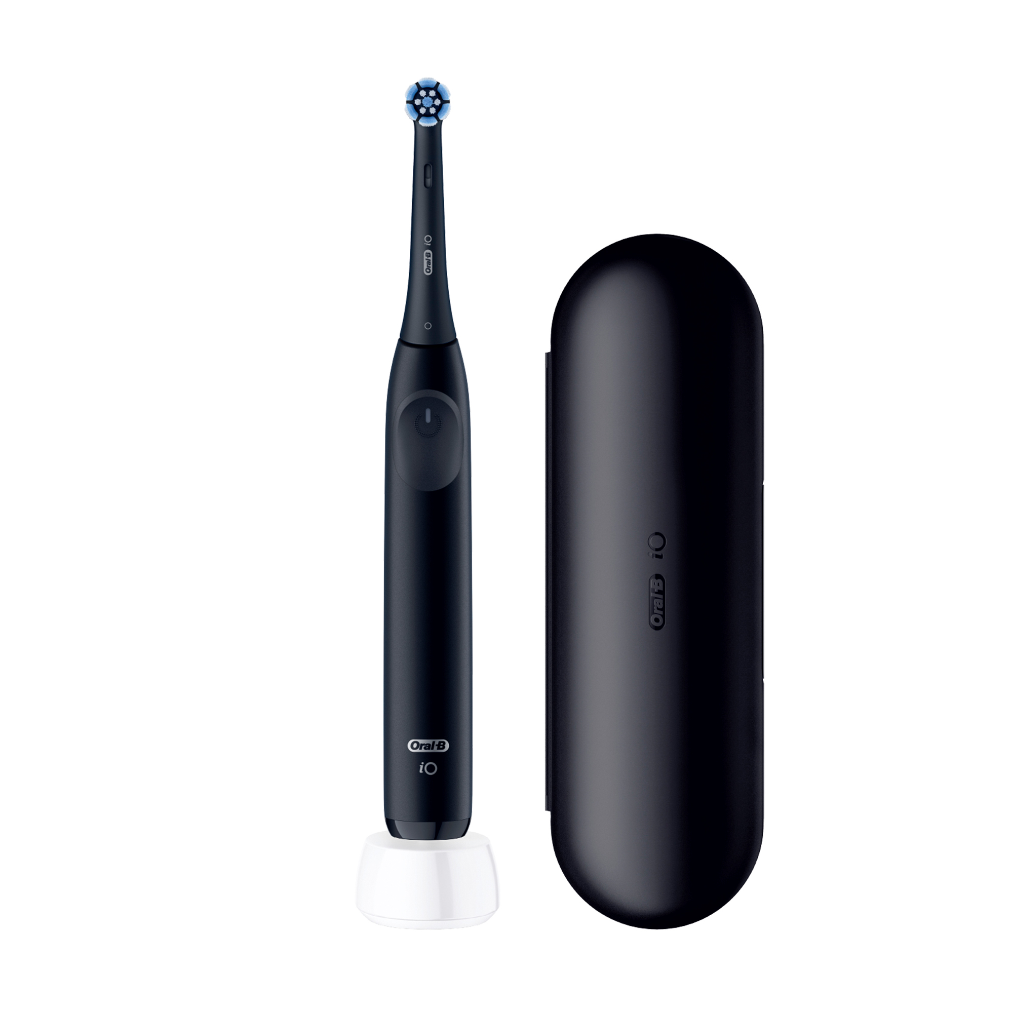 

Електрична зубна щітка Oral-B iO Series 2 Clean & Gentle Ультрачорна, з дорожним чохлом, 1 шт