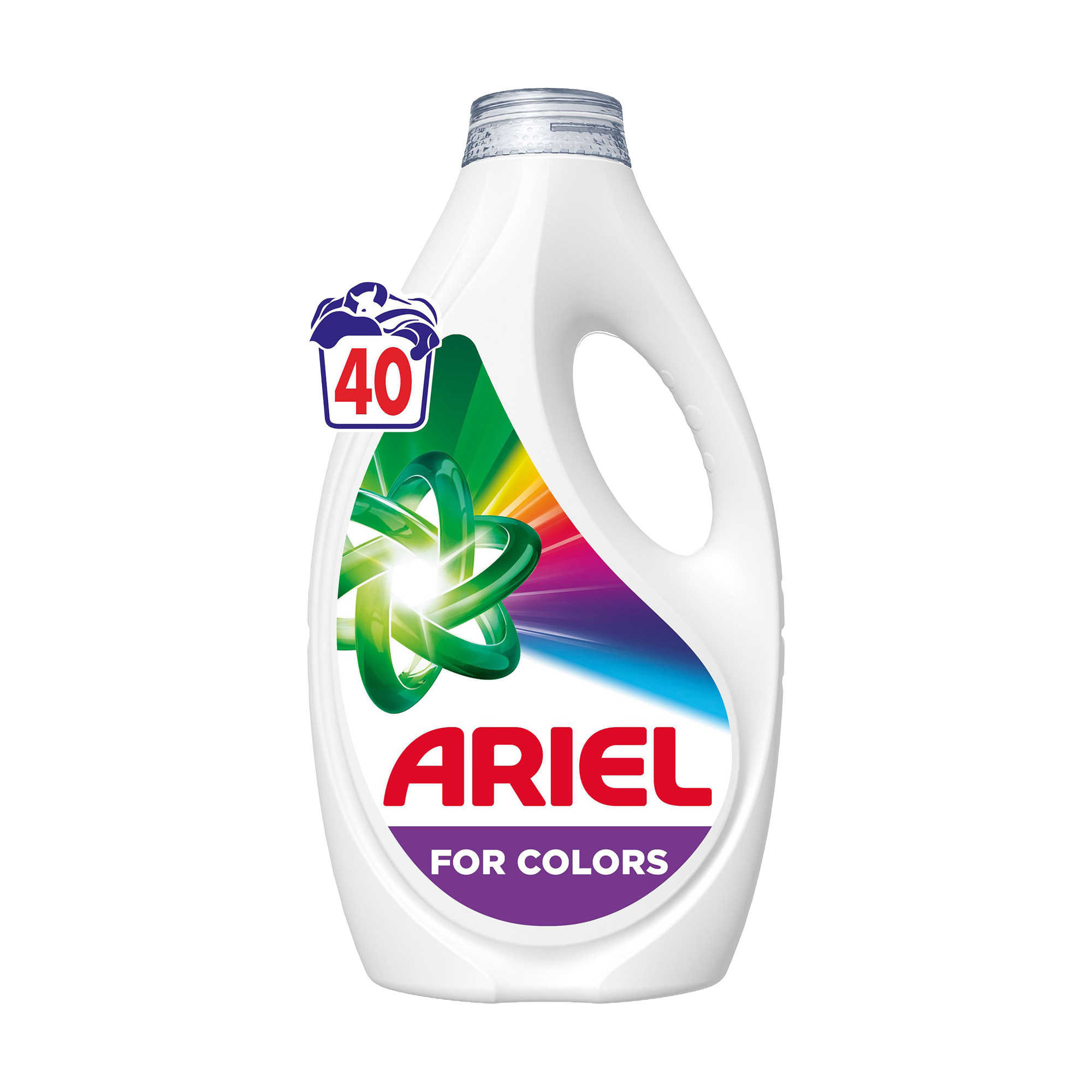 

Гель для прання Ariel для кольорової білизни, 40 циклів прання, 1.8 л