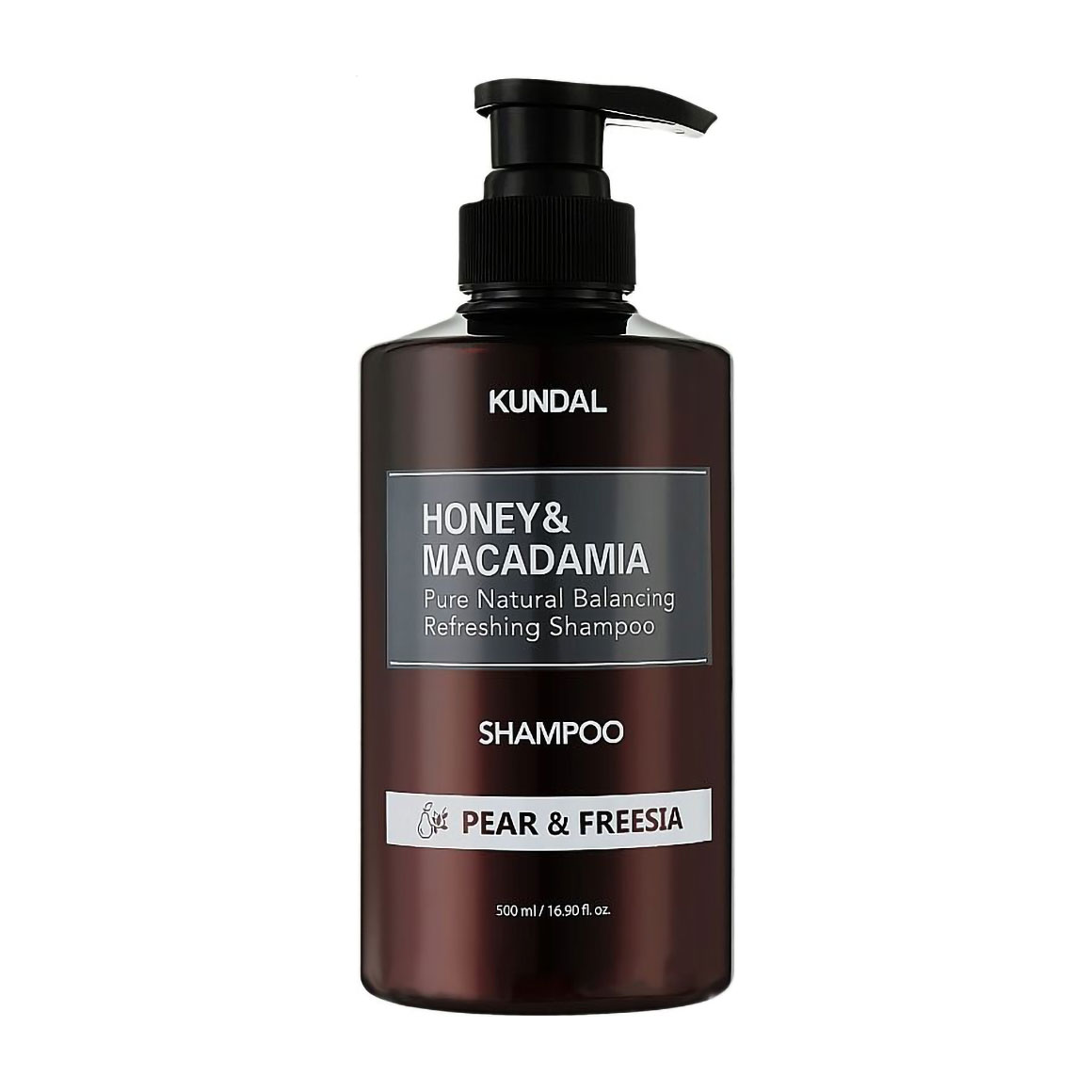 

Уцінка! Шампунь для волосся Kundal Honey & Macadamia Pure Natural Balancing Refreshing Shampoo, Pear & Freesia, 500 мл