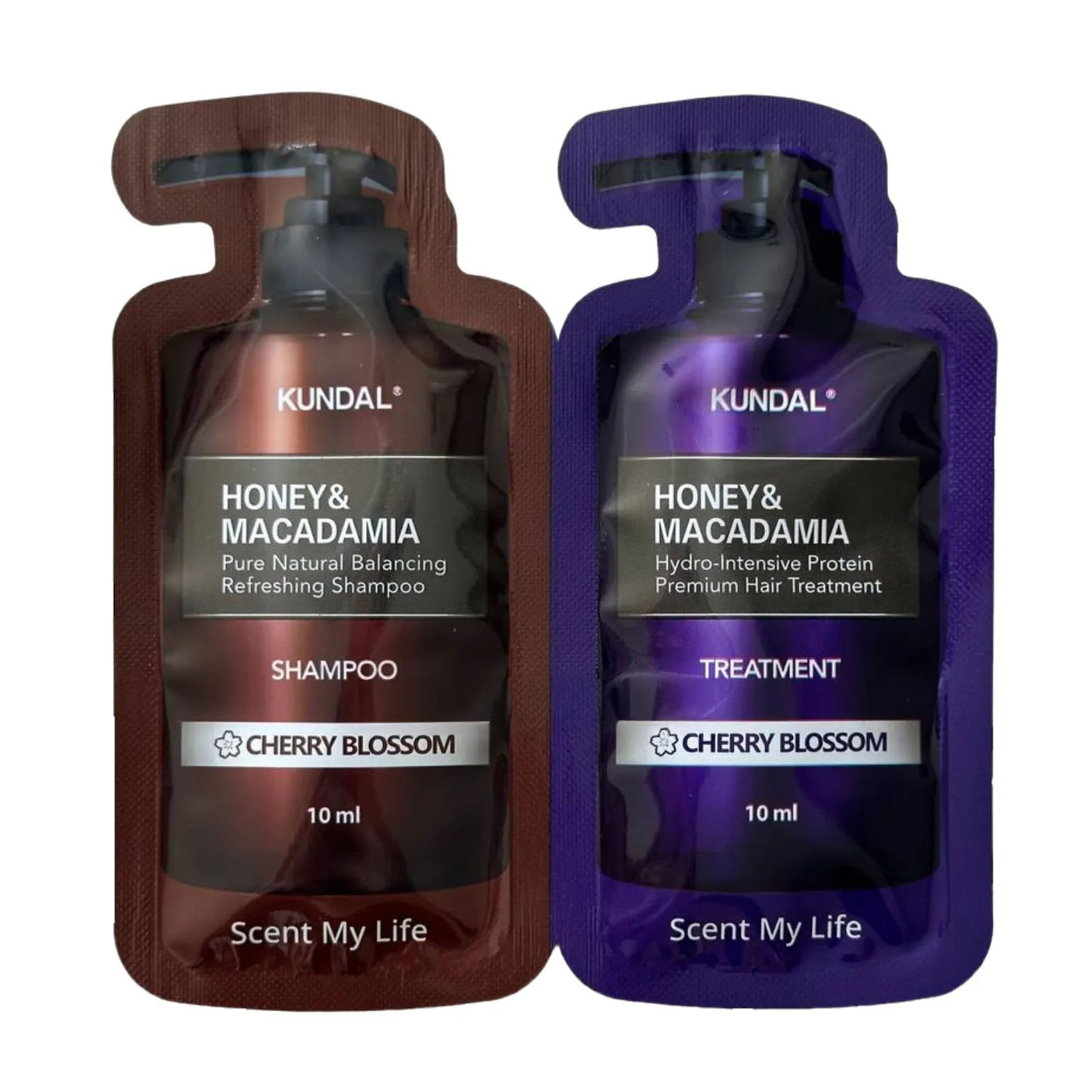 

Набір для волосся Kundal Honey & Macadamia Cherry Blossom (шампунь, 10 мл + кондиціонер, 10 мл)