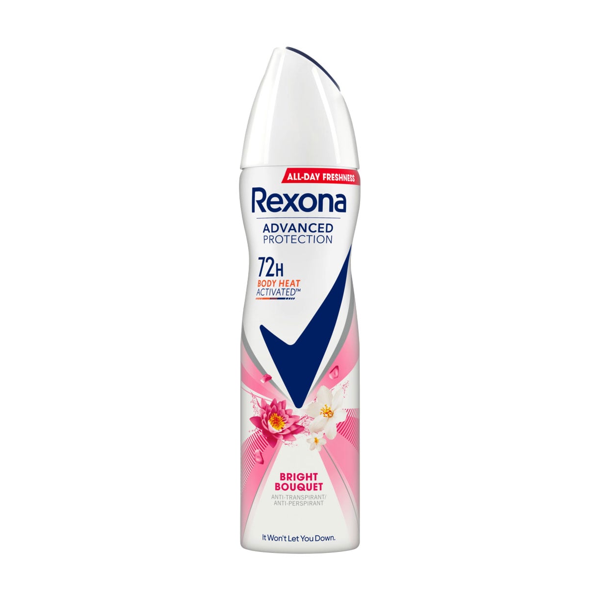 

Антиперспірант-спрей Rexona Advanced Protection 72H Bright Bouquet жіночий, 150 мл