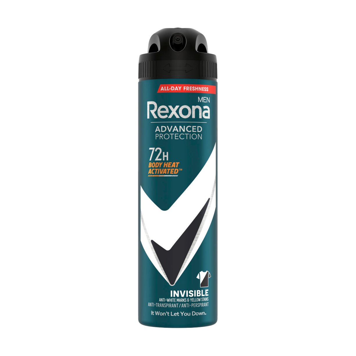 

Антиперспірант-спрей Rexona Advanced Protection 72H Invisible чоловічий, 150 мл