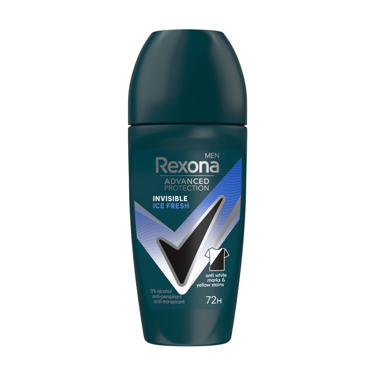 

Кульковий антиперспірант Rexona Men Advanced Protection 72H Invisible Ice Fresh чоловічий, 50 мл