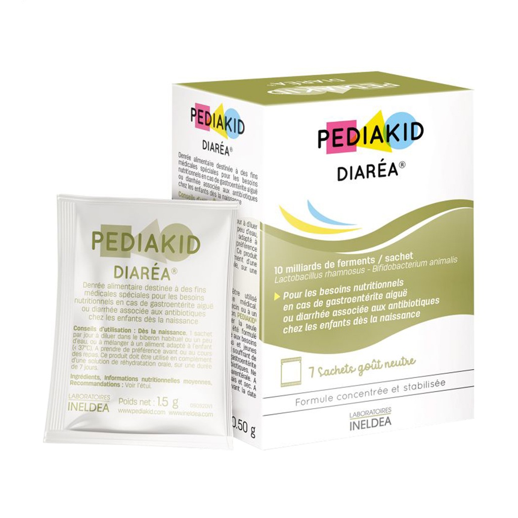 

Пробіотик проти діареї для дітей Pediakid Diarea, в порошку, 7*1.5 г