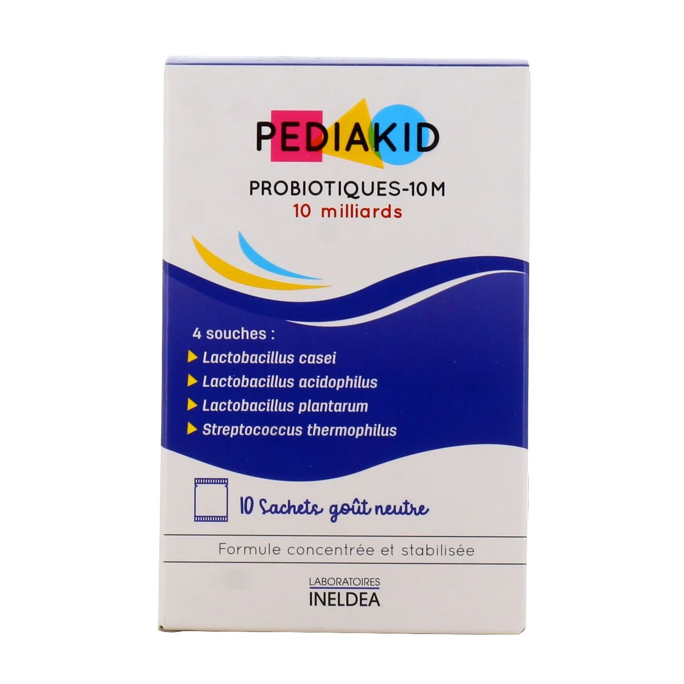 

Пробіотик + пребіотик для дітей Pediakid 10M Probiotics в саше, 10 шт