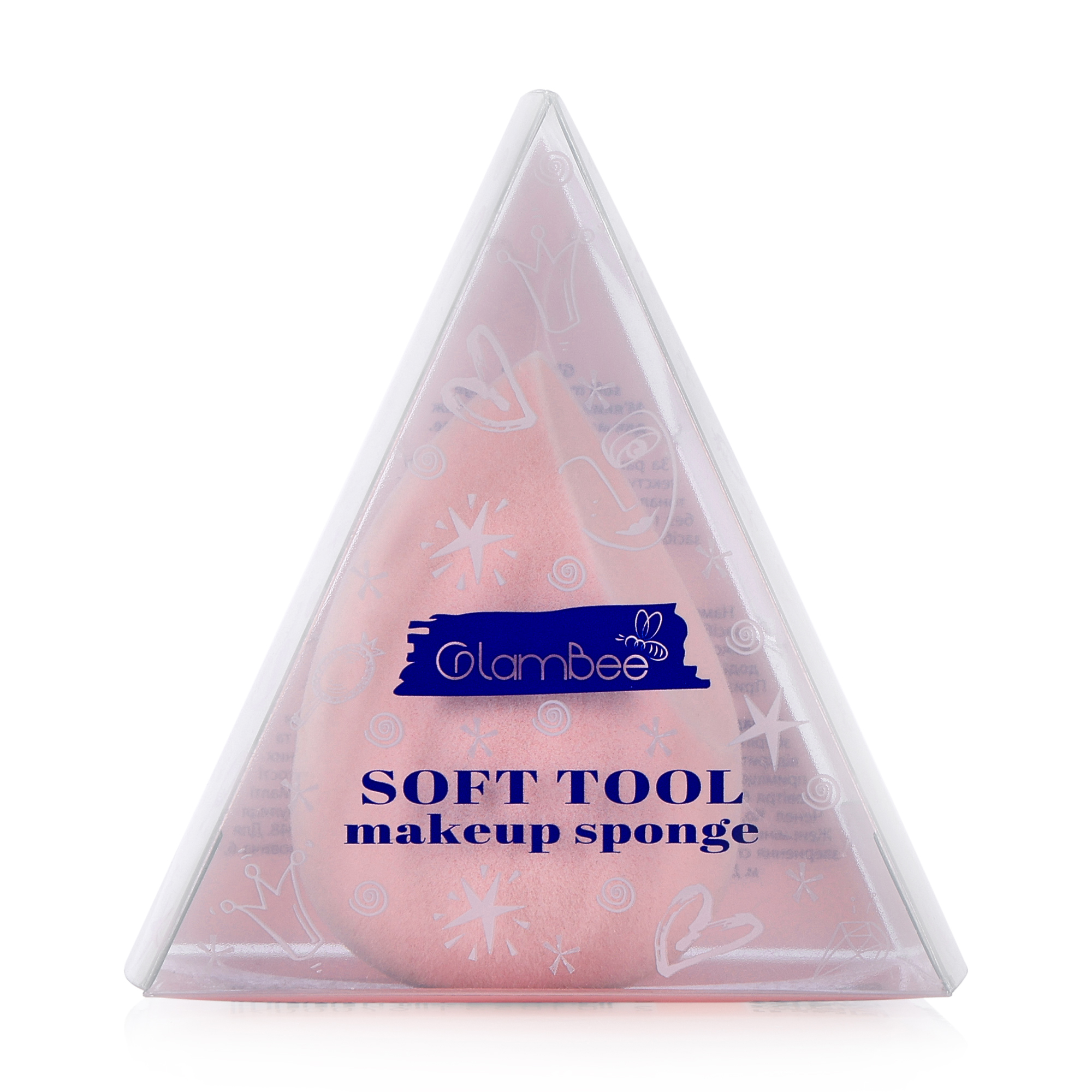 

Пухнастий спонж-блендер для макіяжу GlamBee soft