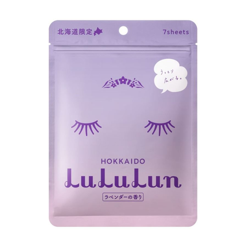 

Уцінка! Тканинна маска для обличчя Lululun Regions Hokkaido Lavender, 7 шт
