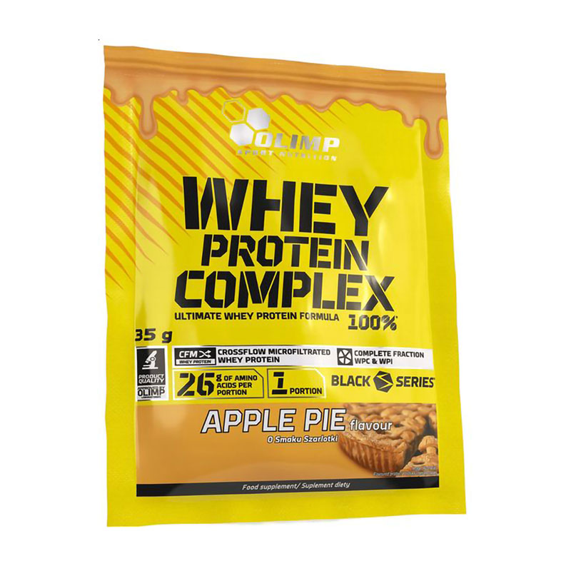 

Протеїн Olimp Sport Nutrition Whey Protein Complex 100% Яблучний пиріг, в порошку, 35 г