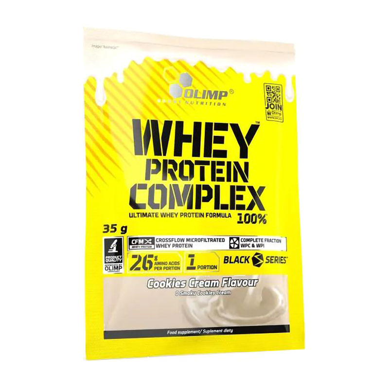 

Протеїн Olimp Sport Nutrition Whey Protein Complex 100% Печиво з кремом, в порошку, 35 г