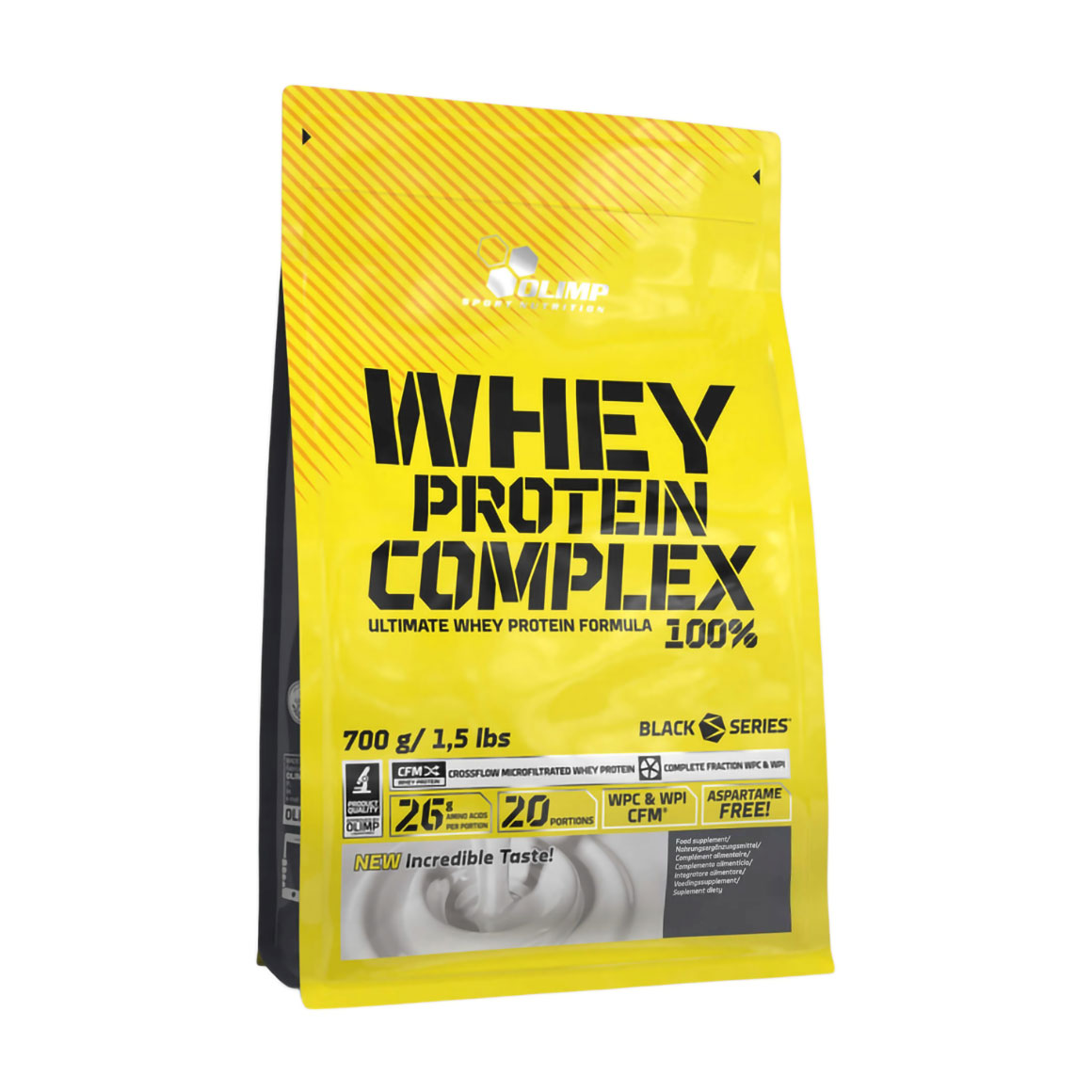 

Протеїн Olimp Sport Nutrition Whey Protein Complex 100% Ванільне морозиво, в порошку, 700 г