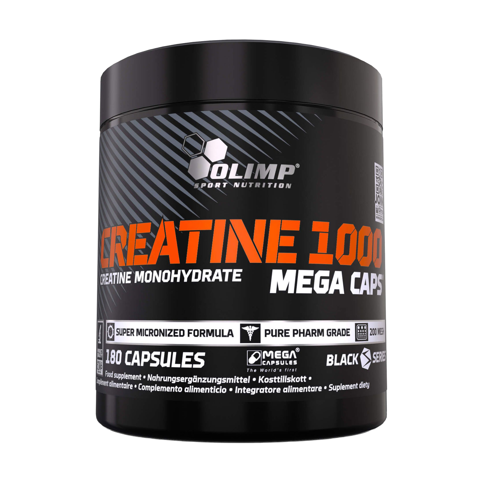

Креатин Olimp Sport Nutrition Creatine 1000 Mega Caps, 180 капсул
