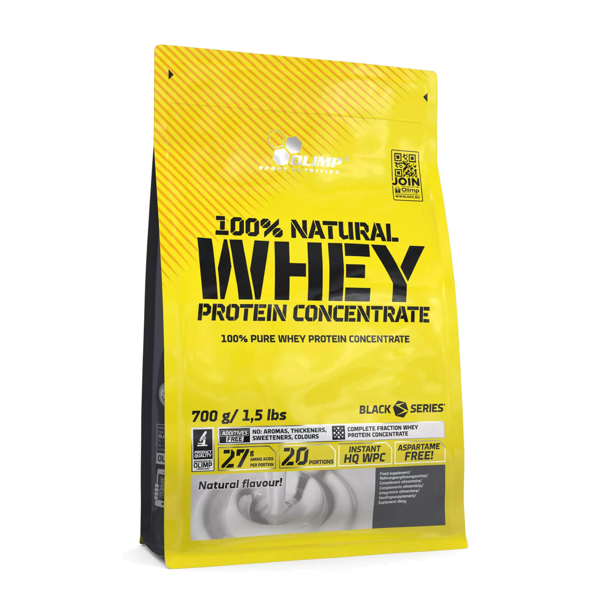 

Протеїн Olimp Sport Nutrition 100% Natural Whey Protein Concentrate в порошку, 700 г