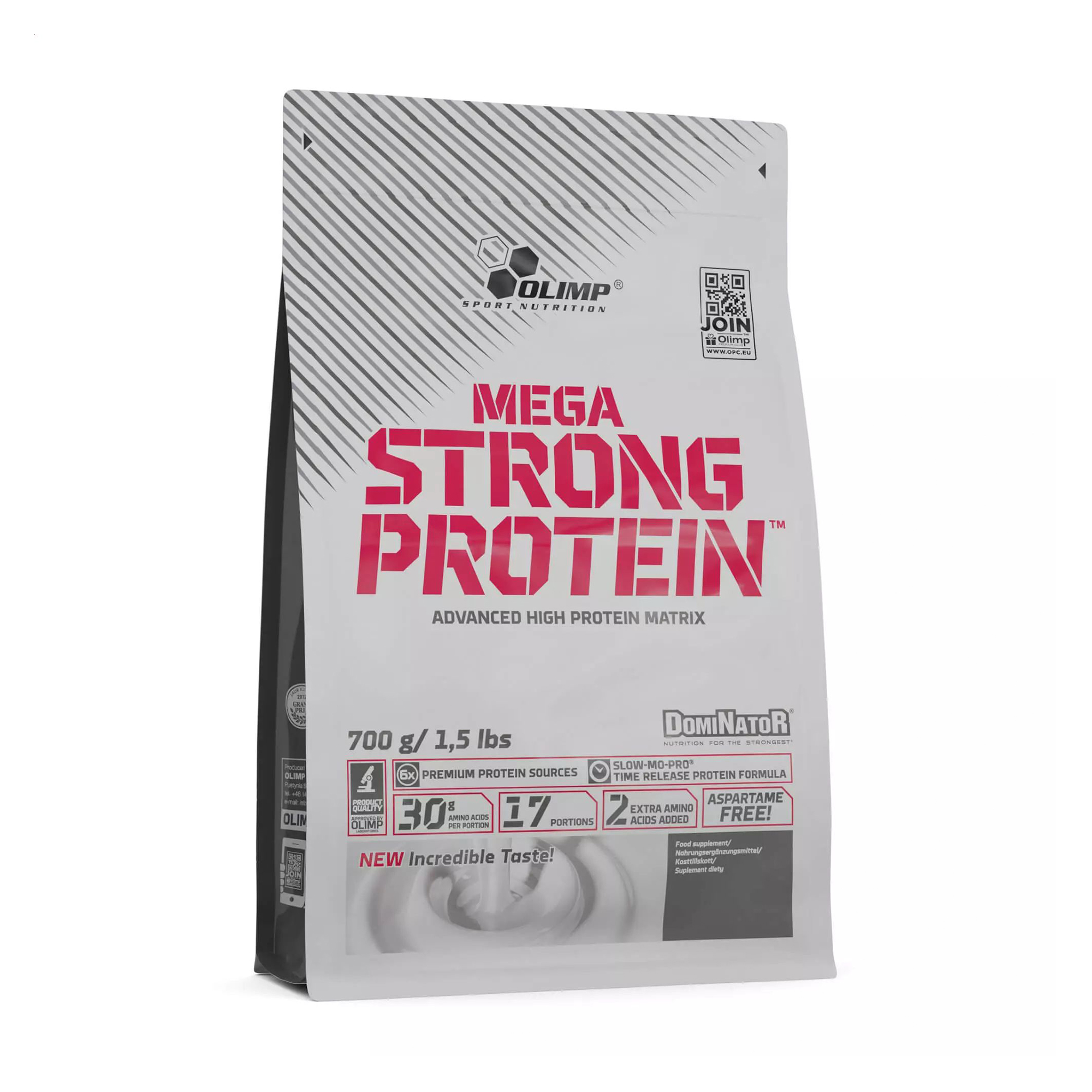 

Протеїн Olimp Sport Nutrition Mega Strong Protein Ваніль, в порошку, 700 г