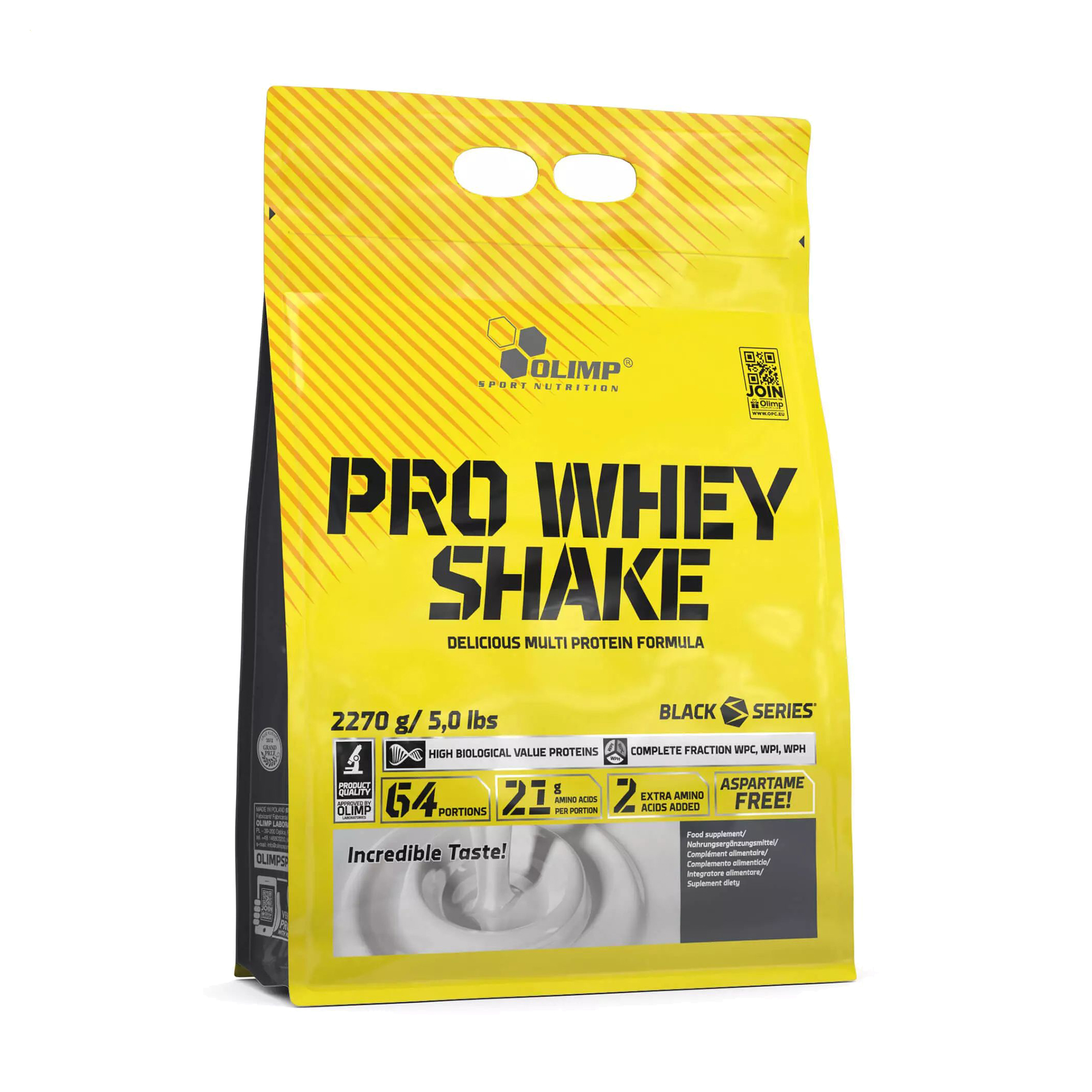 

Протеїн Olimp Sport Nutrition Pro Whey Shake Ваніль, в порошку, 2.27 кг
